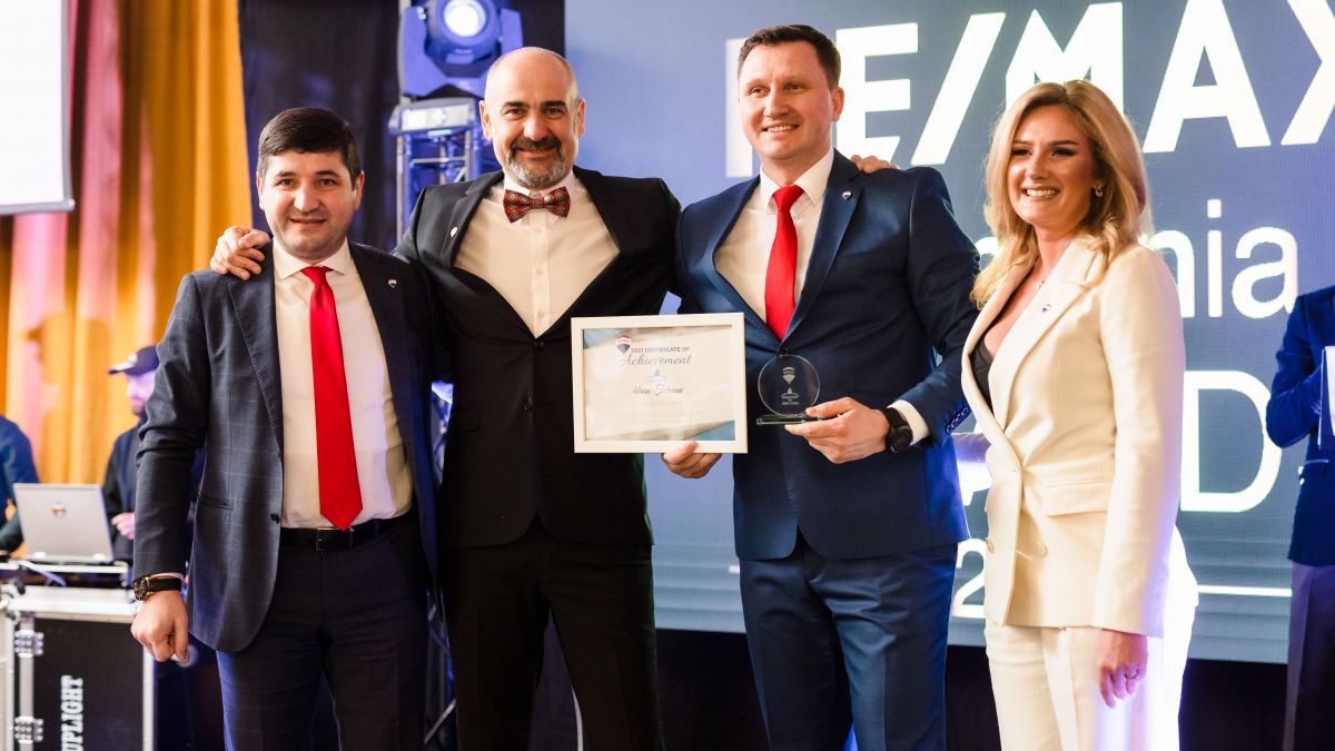 RE/MAX Moldova climbs the international real estate rankings at the RE/MAX Romania Awards 2022!