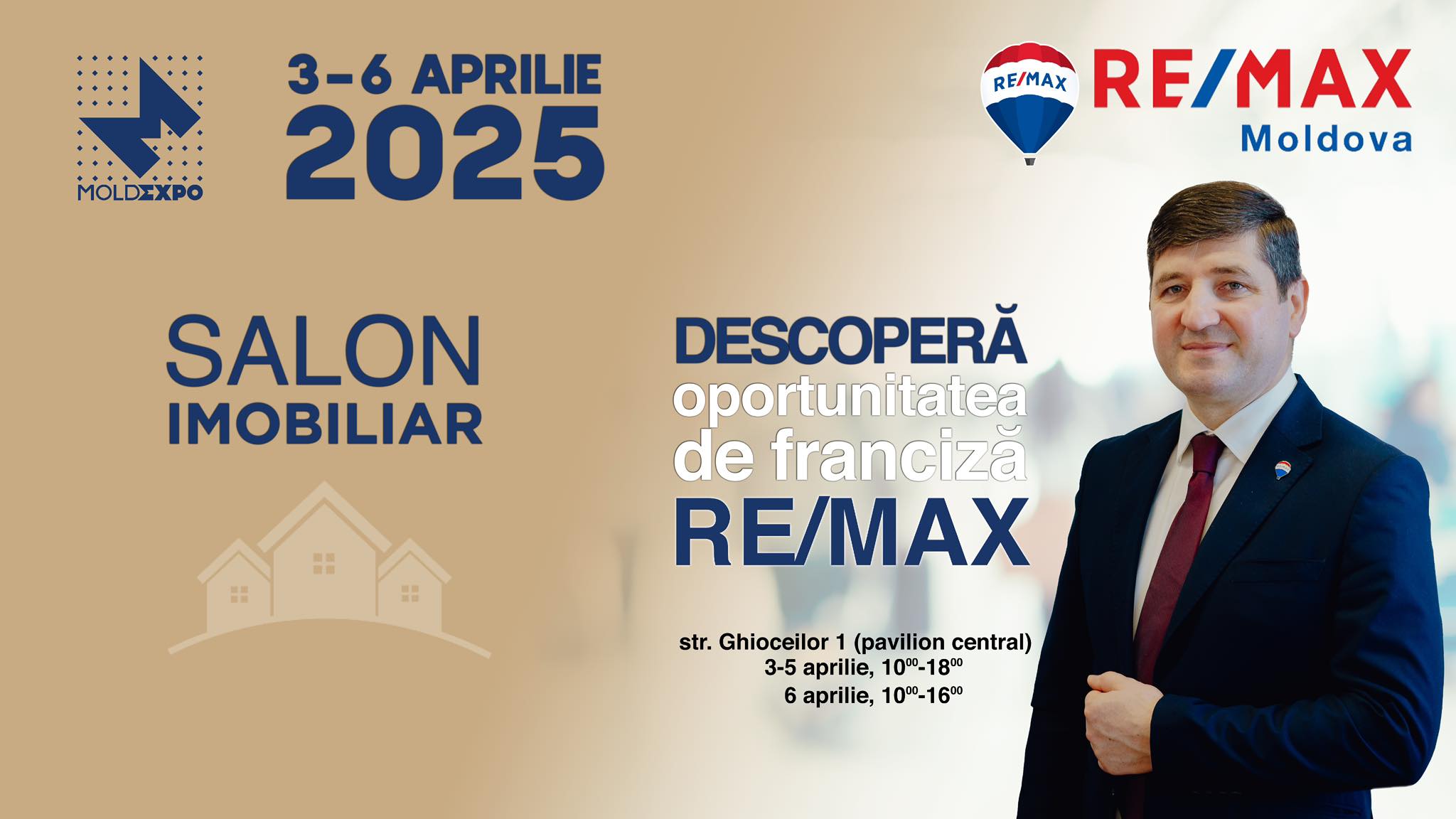 RE/MAX Moldova на CIE Moldexpo 3-6 апреля 2025 года